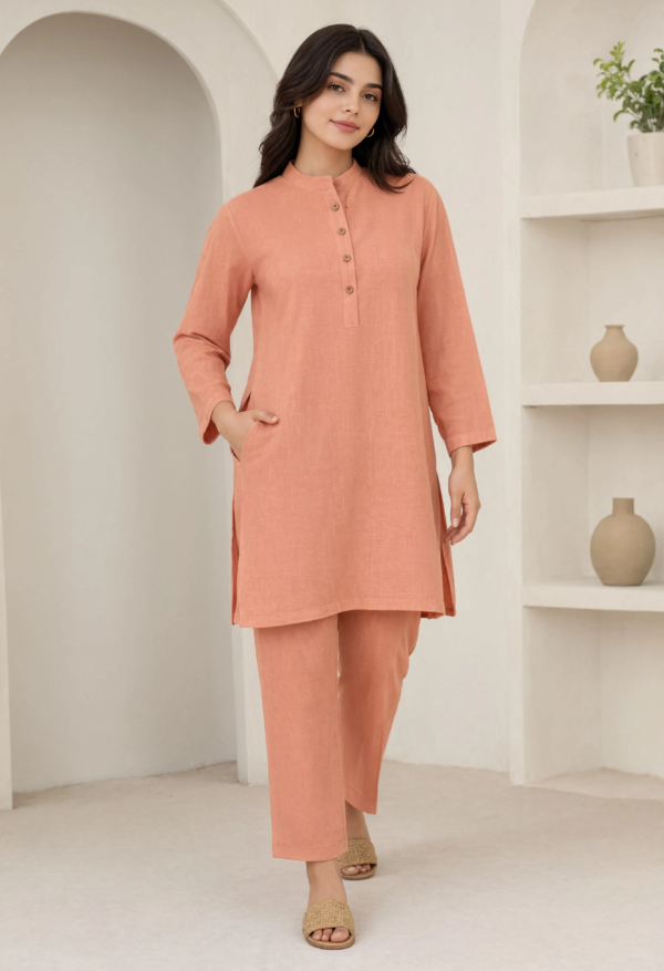 Tawakkal Sawsan Leather Peach